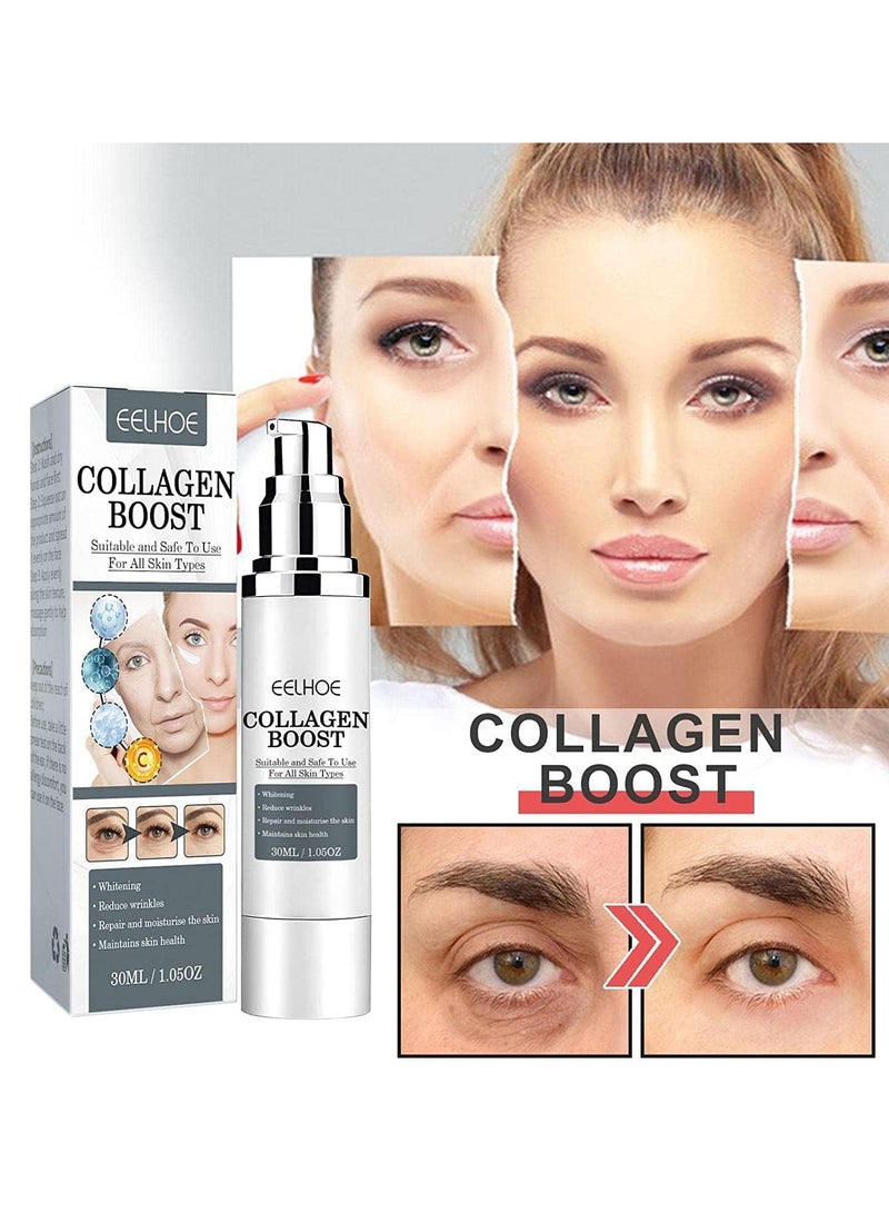 EELHOE Collagen Boost Anti-Aging Serum EELHOE Collagen Anti-Wrinkle Cream EELHOE Collagen Boost Serum Anti Aging Serum Hyaluronic Acid For Women - Image 2