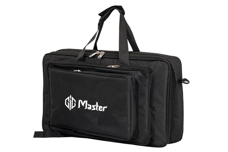 GIG Master غطاء مبطن ثقيل لأوكتاباد رولاند SPD-20، SPD-20X، SPD-20 PRO، SPD-8، SPD-11، حقيبة خفيفة الوزن متينة مع فيلكرو أمان وجيب أمامي (أسود) - Image 1