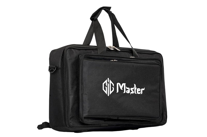 GIG Master غطاء مبطن ثقيل لأوكتاباد رولاند SPD-20، SPD-20X، SPD-20 PRO، SPD-8، SPD-11، حقيبة خفيفة الوزن متينة مع فيلكرو أمان وجيب أمامي (أسود) - Image 2