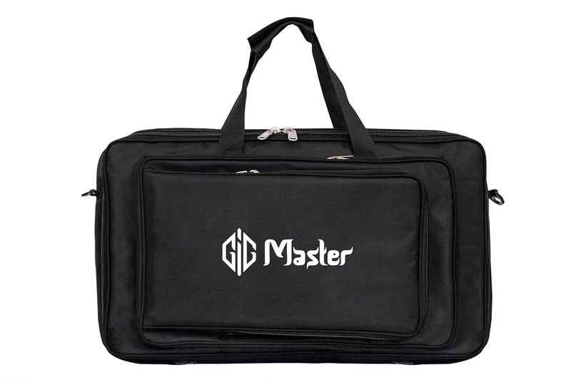 GIG Master غطاء مبطن ثقيل لأوكتاباد رولاند SPD-20، SPD-20X، SPD-20 PRO، SPD-8، SPD-11، حقيبة خفيفة الوزن متينة مع فيلكرو أمان وجيب أمامي (أسود) - Image 3