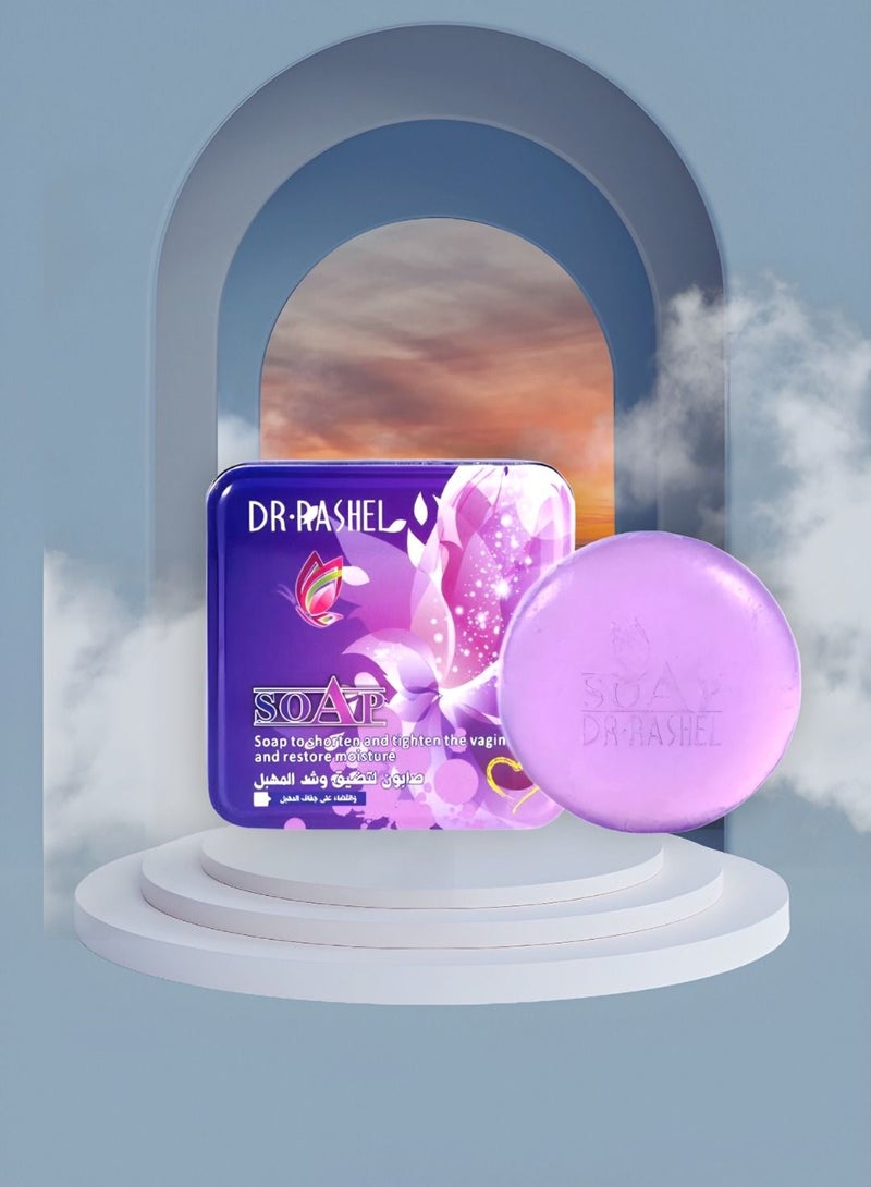 RASHELL Shorten And Tighten Soap Purple 100g - Image 3