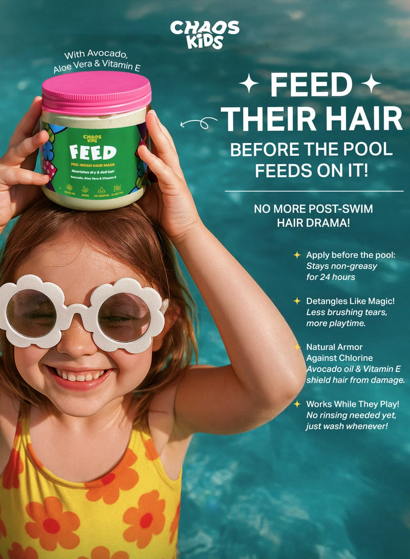 Chaos Kids Feed Hair Mask, (Travel Size) 150 ml - Image 4