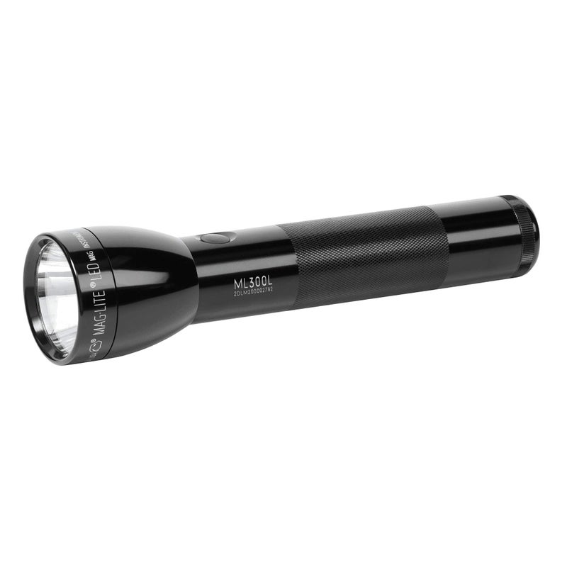 Maglite ML300L LED 2-Cell D Flashlight, Black - Image 1