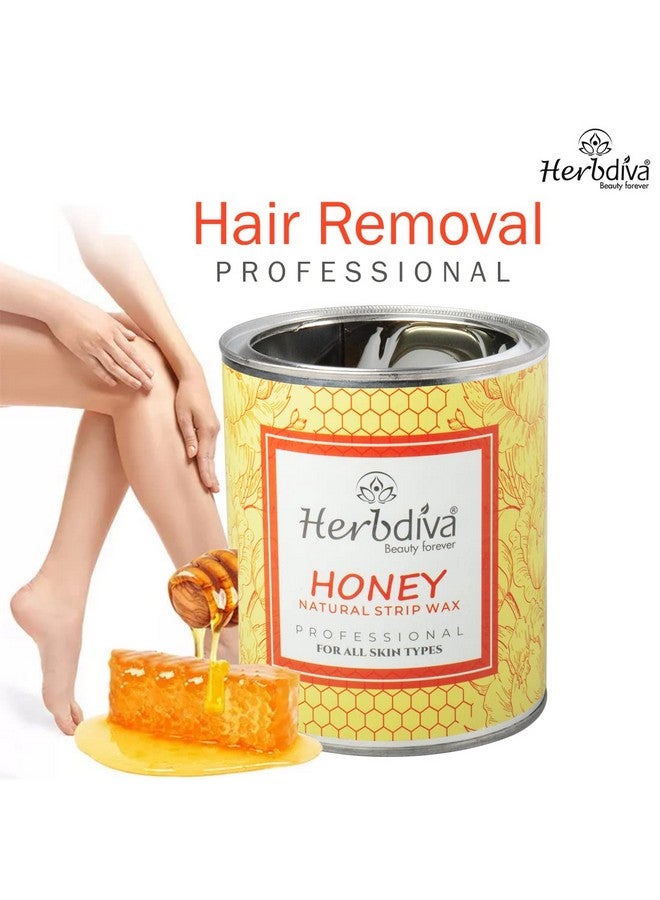 هيربيفا شمع إزالة الشعر بالعسل 1 كجم، بيوتي فوريفر، العناية الاحترافية بالشمع - Image 2