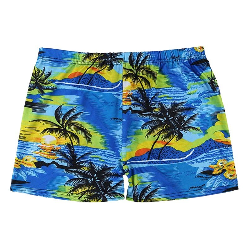 Adult Men''s Swimming Trunks Comfortable Corner Shorts Plus Large Size Quick-drying Swimming Equipment Men''s Swimsuit Swimming Trunks - Image 1