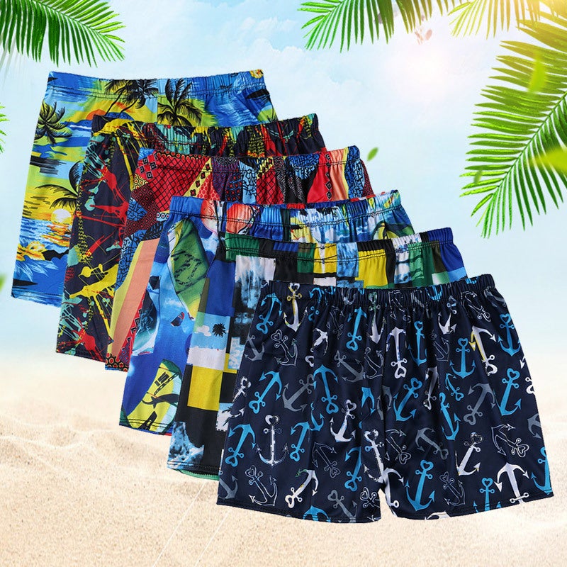 Adult Men''s Swimming Trunks Comfortable Corner Shorts Plus Large Size Quick-drying Swimming Equipment Men''s Swimsuit Swimming Trunks - Image 5