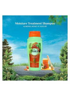 Dabur atika Naturals Moisture Treatment Shampoo Almond & Honey | Natural & Herbal Extracts | Adds Shine & Manageability | For Dry, Frizzy 600ml  - Image 2