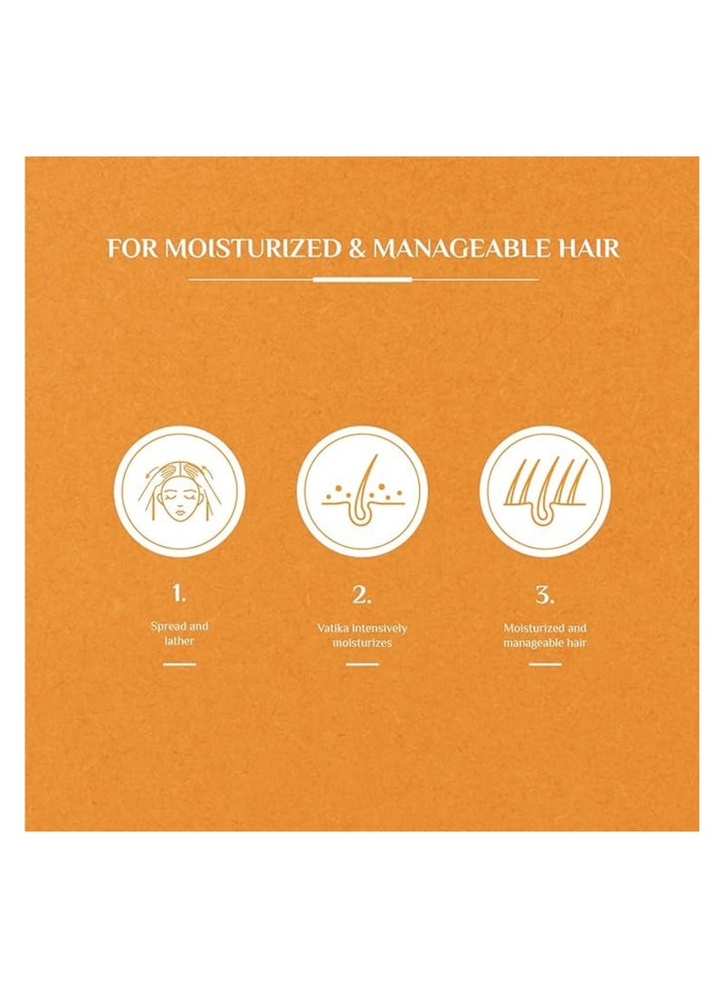 Dabur atika Naturals Moisture Treatment Shampoo Almond & Honey | Natural & Herbal Extracts | Adds Shine & Manageability | For Dry, Frizzy 600ml - Image 4