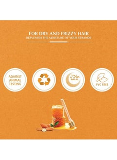 Dabur atika Naturals Moisture Treatment Shampoo Almond & Honey | Natural & Herbal Extracts | Adds Shine & Manageability | For Dry, Frizzy 600ml  - Image 5