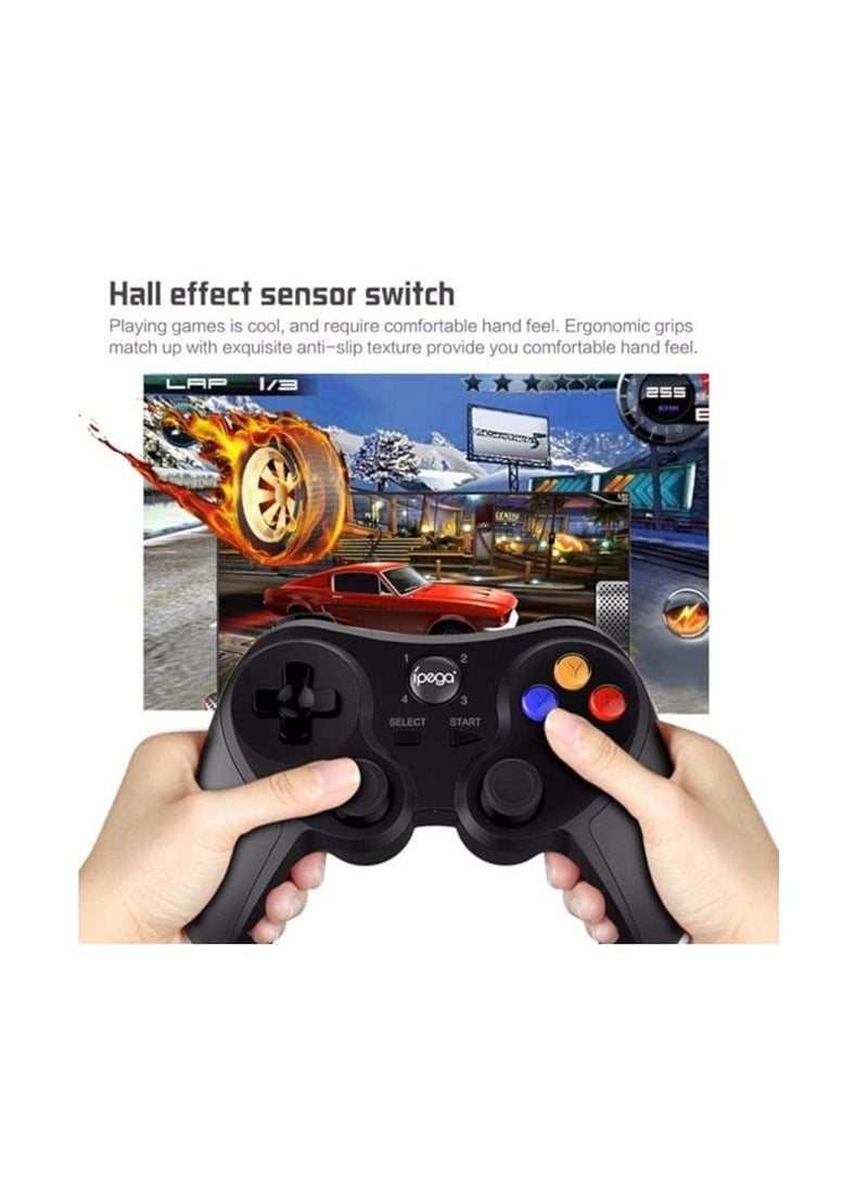 Ipega - iPEGA PG-9078 Wireless Bluetooth Game Controller with Touchpad – Compatible with Android & iOS Devices – Black - Image 1