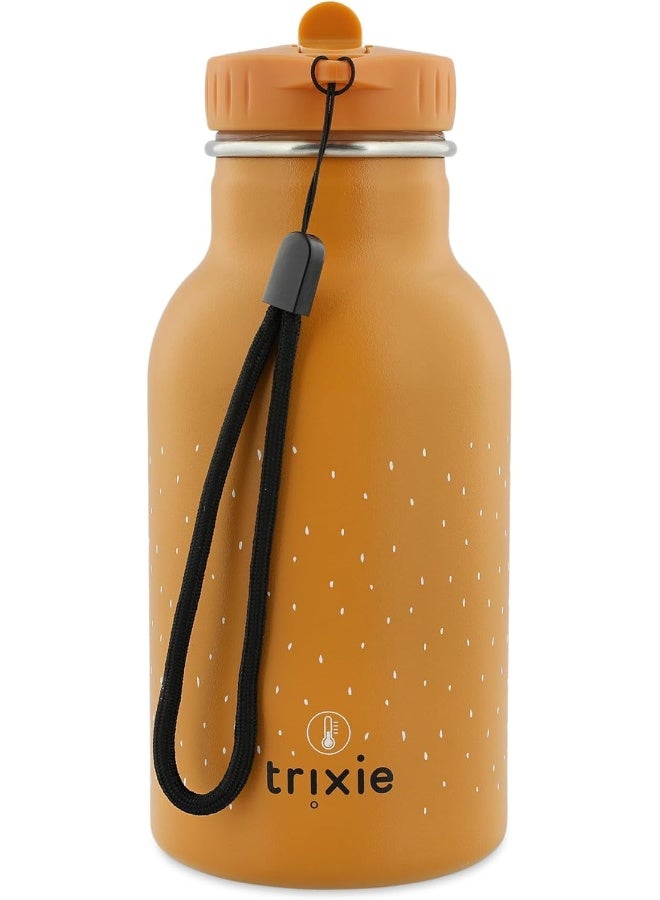 Trixie 350ml Stainless Steel Water Bottle - Mr. Fox Design - Image 4