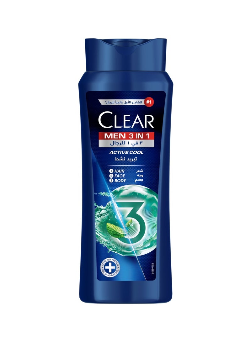 CLEAR Anti Dandruff 3 In 1 Shampoo For Men - Image 1