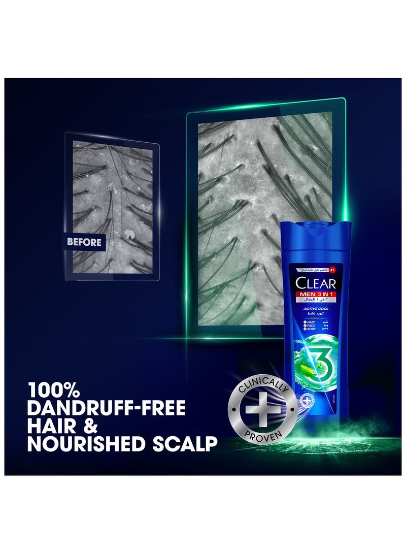 CLEAR Anti Dandruff 3 In 1 Shampoo For Men - Image 5