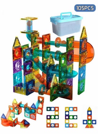 105 Pieces magnetic building block set, with storage box building block, educational toys - pzsku/ZBAAA4F7C2E823E3FE591Z/45/_/1692606555/5a838366-1f71-433e-820d-9ae12d3dfa31