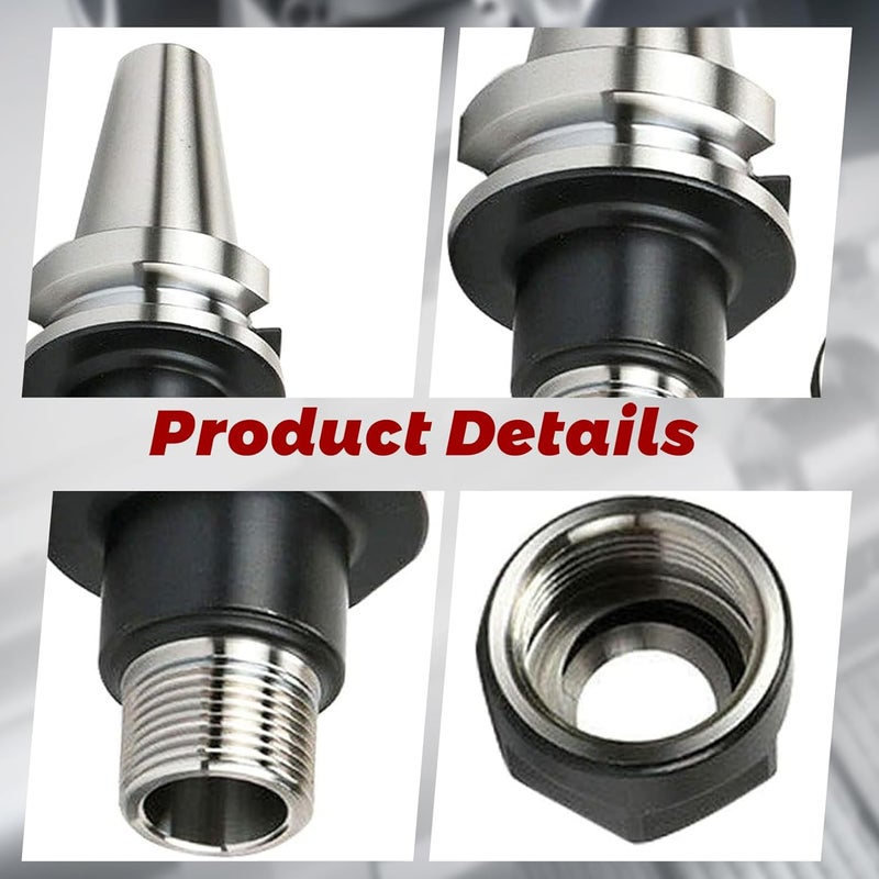 findmall 4 Pcs Collet Chuck Tool Holder BT30 ER16 2.76" W. 70MM Gage Length - Image 3