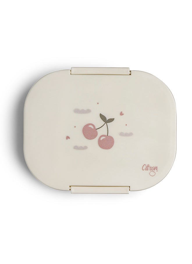 Citron Bio-Based Lunchbox - Cherry - Leakproof & Sustainable Lunchbox for Kids  - Image 1