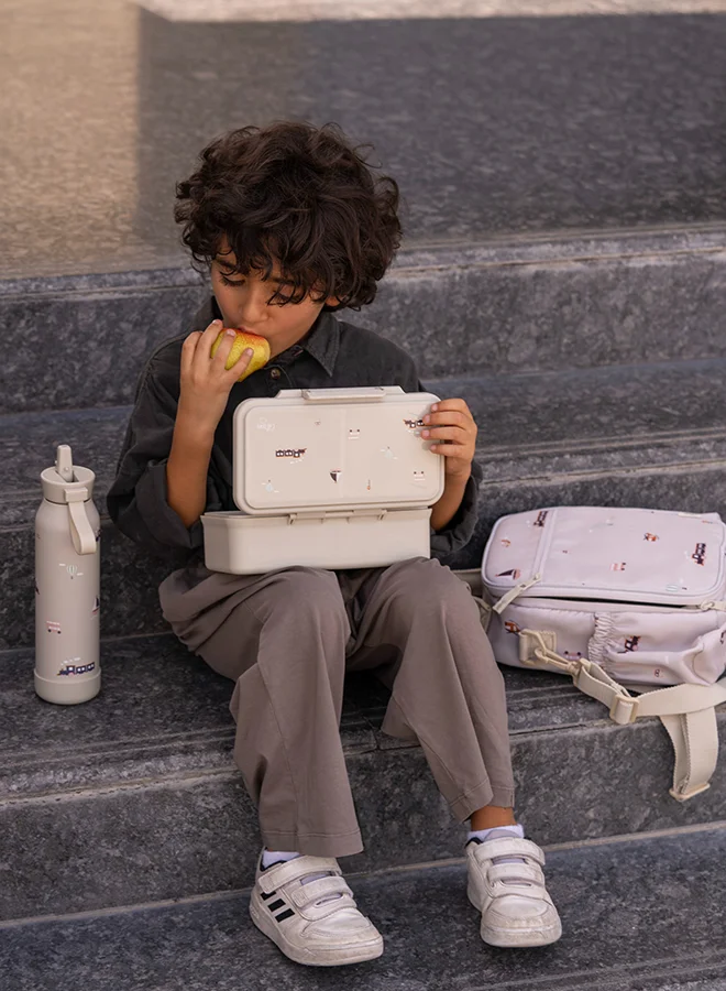Citron Bio-Based Lunchbox - Cherry - Leakproof & Sustainable Lunchbox for Kids