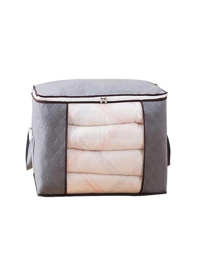 RATEHALF Cloth Storage Bag Used in Storing All Types Cloths and stuffs for Storage, Shifting, Travelling Purposes in All Kind of Needs - 2 pcs - Image 1