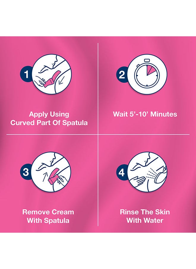 Veet - Pure Bikini And Underarm Hair Removal Cream With Domed Applicator For Sensitive Skin 100ml - Image 1