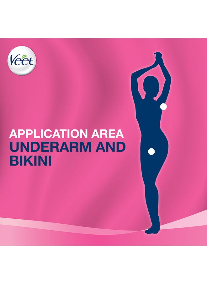 Veet - Pure Bikini And Underarm Hair Removal Cream With Domed Applicator For Sensitive Skin 100ml - Image 1