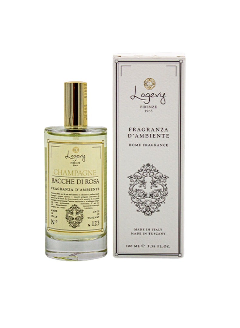 Logevy  Champagne E Bacche Di Rosa Room Fragrances - Image 1