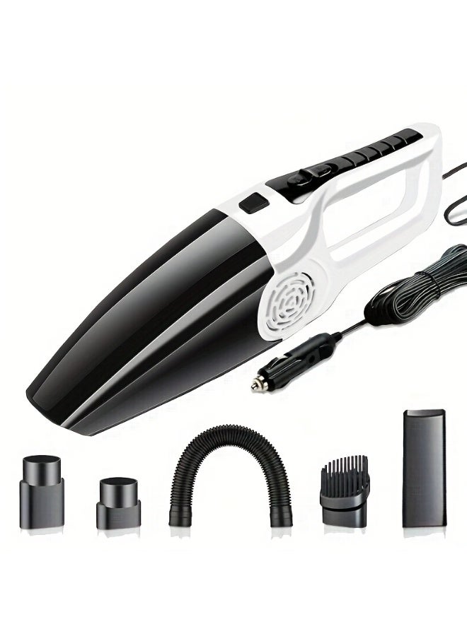 مُنظِّف سيارة محمول قابل للشحن، يعمل بالبطارية، يُزيل الرطوبة والجفاف، يزيل العث، محمول، ذو شفط قوي وفعال، للمنزل، السيارات، الغبار، شعر الحيوانات الأليفة، تنظيف الأرائك والسجاد، أجهزة الكمبيوتر. - Image 1