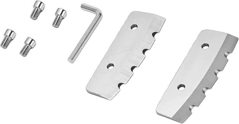 Eujgoov Ice Auger Blades, 6 Inch Replacement Blades for Ion, 2 Pack with Bolts and Nuts, Hard Alloy Steel for Manual Electric Augers - Image 4