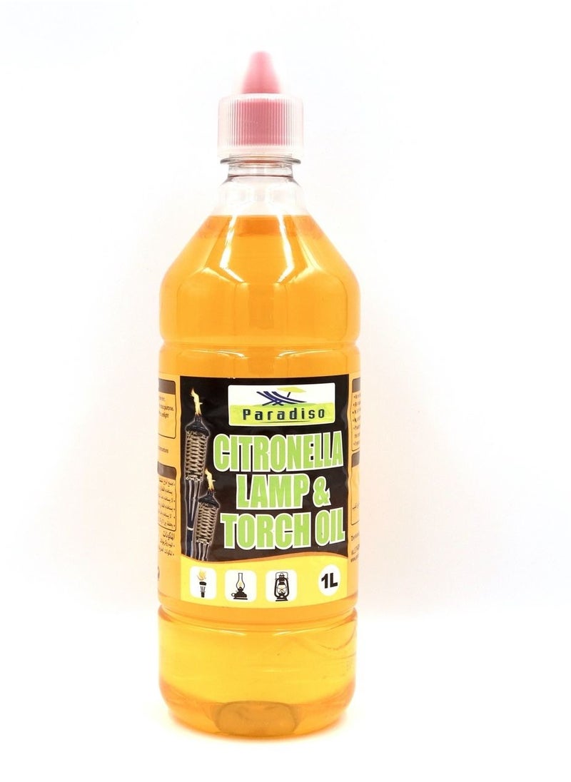 Citronella - Paradiso Citronella Lamp And Torch Oil 1L - Plo1L. - Image 1