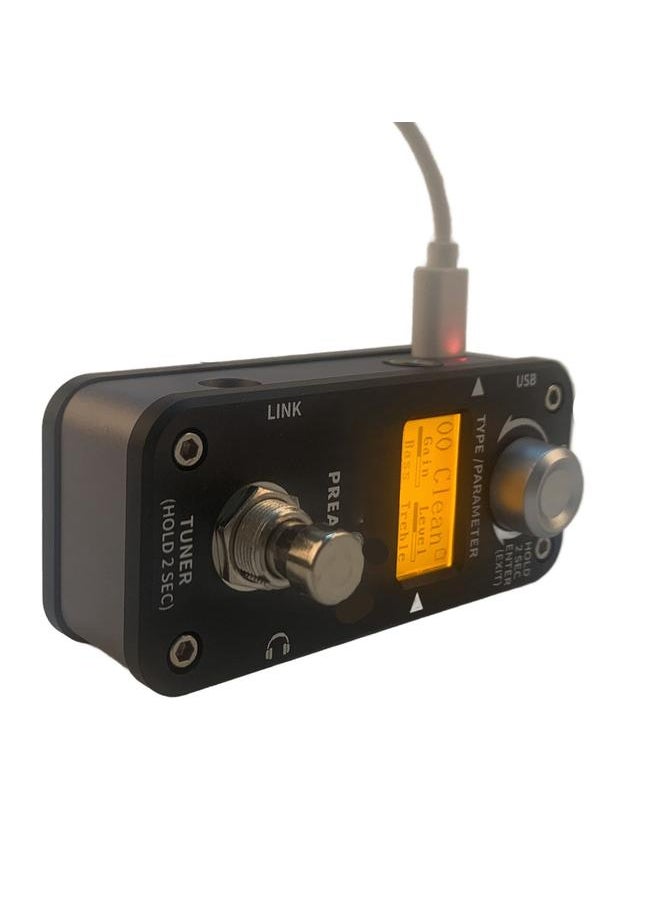 Thoraya Preamp Effect Pedal Unvoiced Sound Overload Distortion Metal Tone Electric Guitar Effector  - Image 3