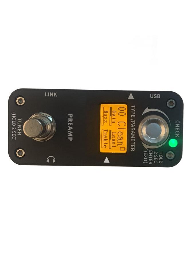 Thoraya Preamp Effect Pedal Unvoiced Sound Overload Distortion Metal Tone Electric Guitar Effector  - Image 2