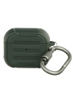 ProOne ProOne Pro Case 3 Protective Case for AirPods 3 – Drop Protection, Impact-Resistant TPU, Lightweight with Metal Ring, Carabiner & Adhesive Backup  - Image 1