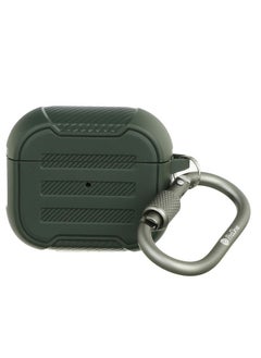 ProOne ProOne Pro Case 3 Protective Case for AirPods 3 – Drop Protection, Impact-Resistant TPU, Lightweight with Metal Ring, Carabiner & Adhesive Backup  - Image 3