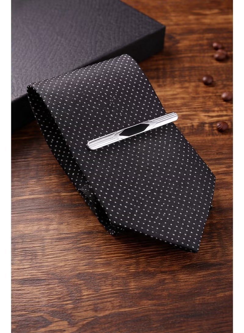 OLUDENIZ 🕴️ Elegant 7-in-1 Piece Men’s Business Gift Set – Black Leather Watch, Belt, Wallet, Tie, Cufflinks & Tie Clip - Image 4