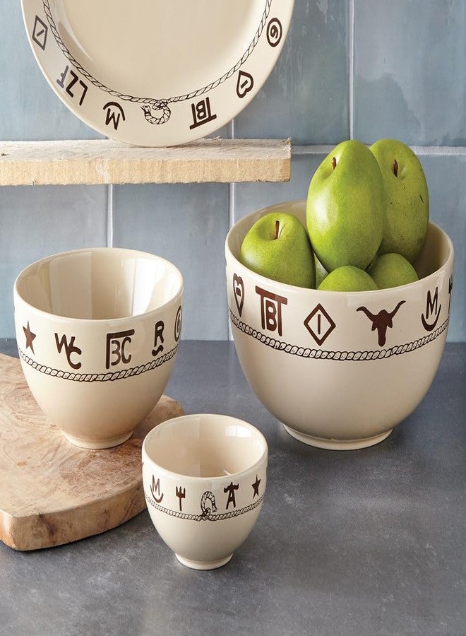 BLACK FOREST DECOR Branded Serving Bowl Set (3 pcs), 4 1/4" Dia. x 2" H - Image 1