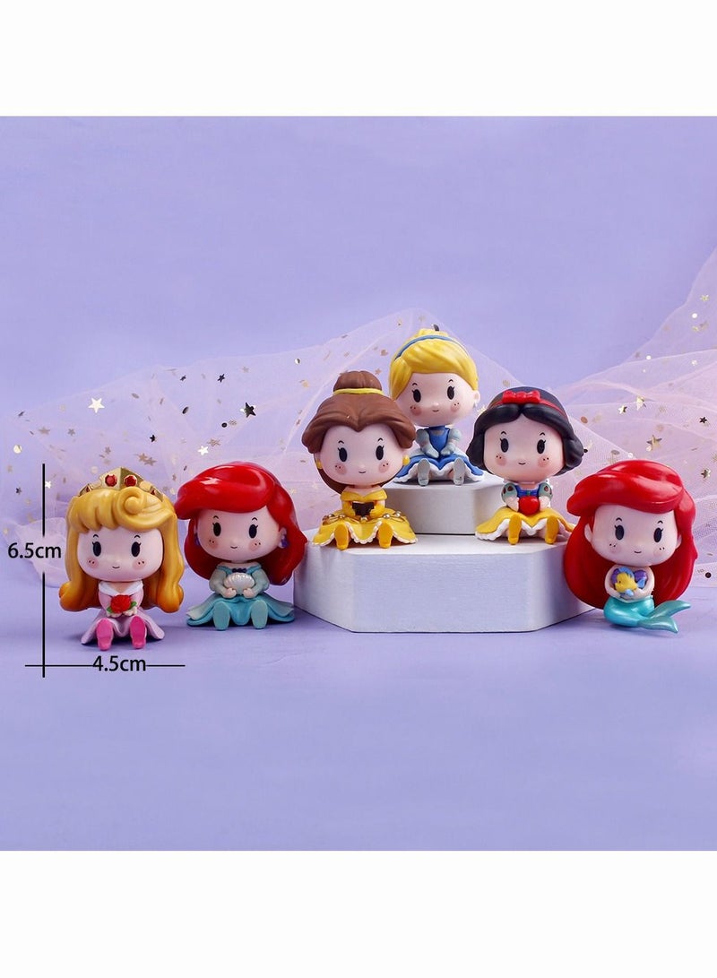 Sparklepals مجموعة تمثال أميرات ديزني مكونة من 6 قطع - Image 2