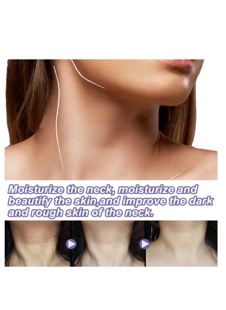 EELHOE - Firming Neck Cream, 40g Moisturizing Firming Retinol Neck Massage Cream Anti Aging Moisturizing Anti Wrinkle Cream Neck Cream Helps Against Double Chins and Neck Wrinkles - Image 1
