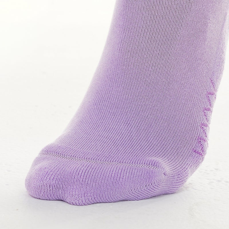 Elementa Crew Socks 6 Pairs – Lavender Cotton Blend Socks with Arch Support, Seamless Toe Design & Breathable Odor Control for Everyday Comfort - Image 4