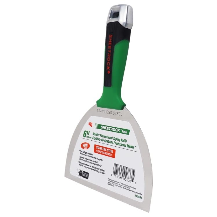 Sheetrock USG Sheetrock MATRIX Professional Joint Knives (6-Inch, Stainless Steel) - Image 3