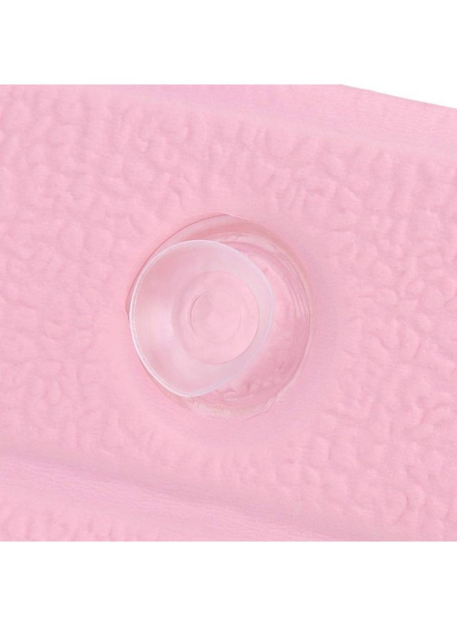 Haofy - Bath Pillow Bathtub Head Neck Support Soft Foam Padded Spa Tub Headrest Back Shoulders Support Cushion Bathroom (Pink) - Image 1