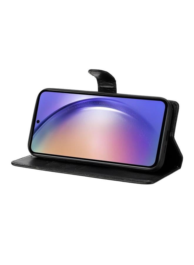 زبون جراب هاتف Huawei P40 من الجلد بتصميم فراشات وزهور - Image 5