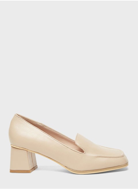 Square Toe Pumps