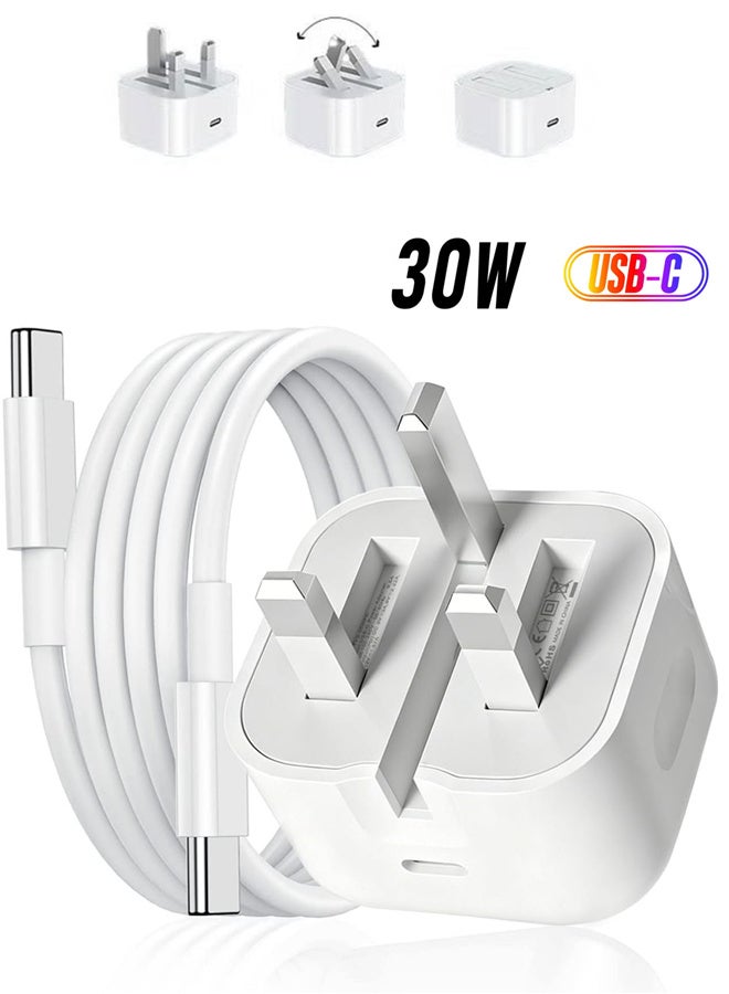 جيزم Jiezm usb-c Fast Charger With 1m Cable usbc 1 M 30W