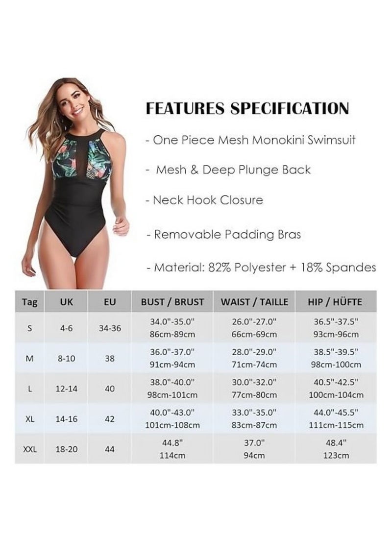 Generic - Women's One Piece Swimsuit, Deep Cut Bikini, Bandeau Bathing Suits, Slimming Twist Swimwear, Body Shape Cover - Image 1