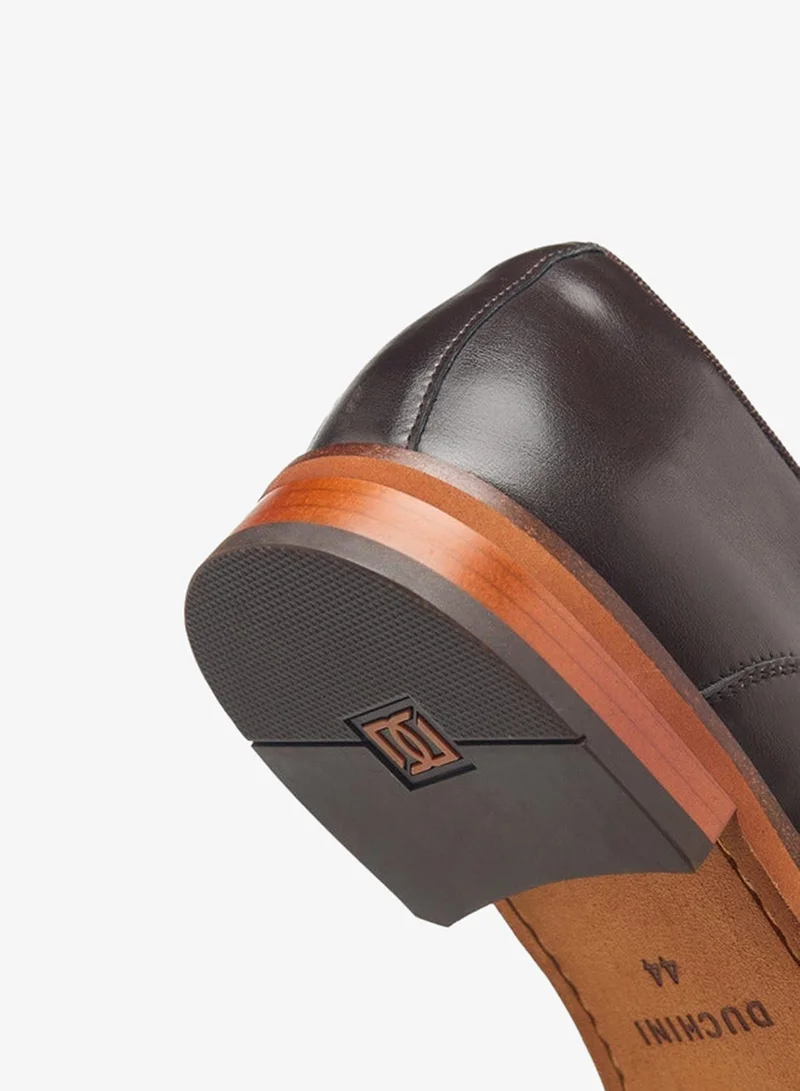 DUCHINI Brown Men Lace-Up Oxford Shoes for Men | Best Price UAE