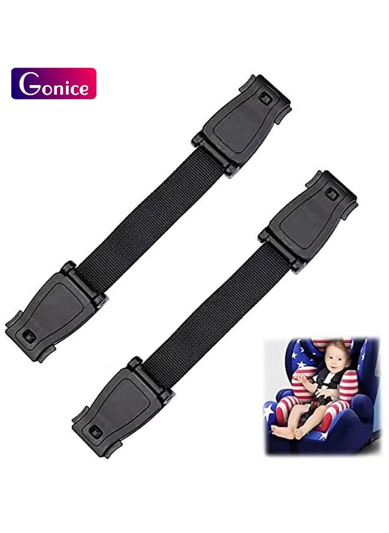 Gonice 2 Pack Car Seat Anti Escape Harness Chest Clip, Safety Strap Prevent Children/Kids Taking Their Arms Out of Child Car Seat/High Chairs/Strollers/Baby Reins  - Image 1