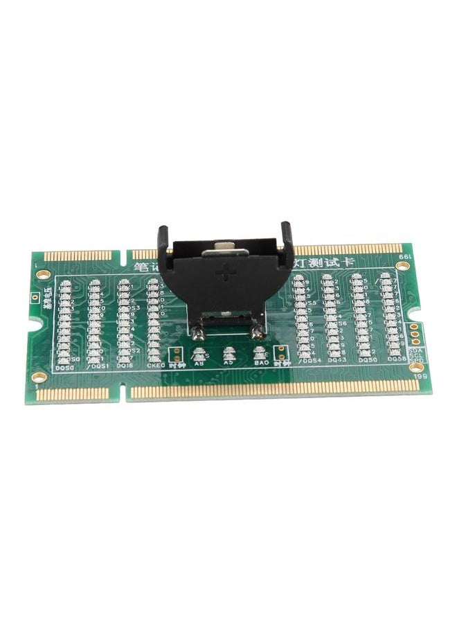Thoraya - SO-DIMM Analyzer Diagnostic Tester Post Test Card for PC Laptop Desktop DDR234 With Light DDR2 - Image 1