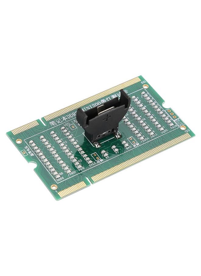 Thoraya - SO-DIMM Analyzer Diagnostic Tester Post Test Card for PC Laptop Desktop DDR234 With Light DDR2 - Image 1