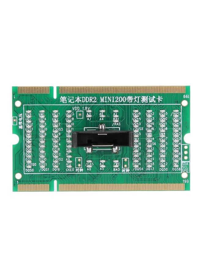 Thoraya - SO-DIMM Analyzer Diagnostic Tester Post Test Card for PC Laptop Desktop DDR234 With Light DDR2 - Image 1