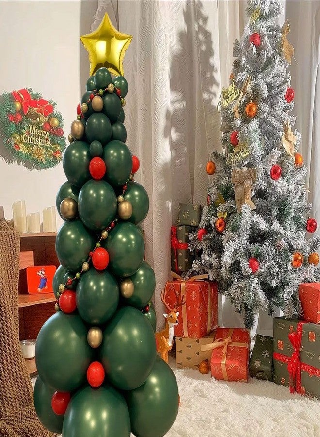 DECGOL Christmas Balloon Red Green Gold Balloons for Christmas New Year Party Decorations - Image 3