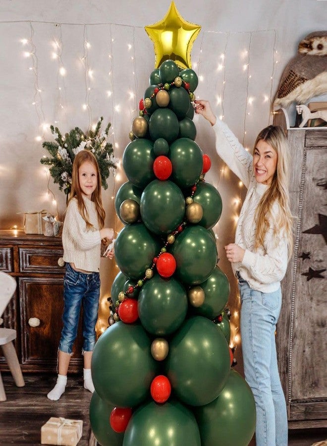 DECGOL Christmas Balloon Red Green Gold Balloons for Christmas New Year Party Decorations - Image 5